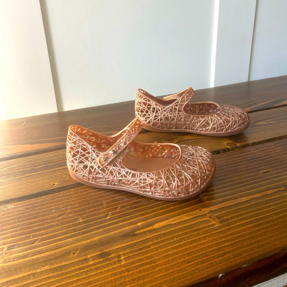 Mini Melissa Brown Kids Sandals
